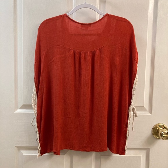 Umgee Rust Split-side Top - Picture 4 of 5